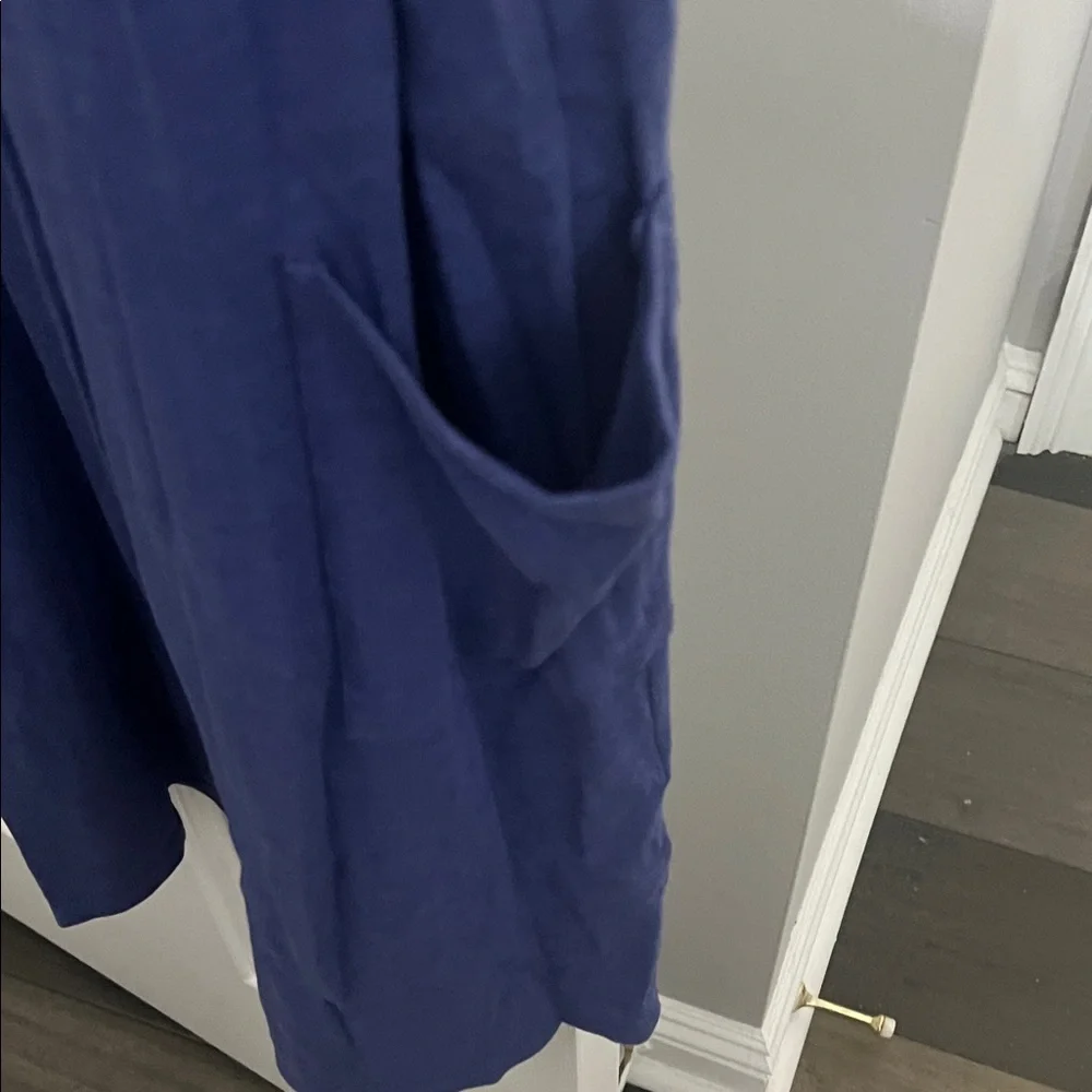 J. Jill Sleeveless Blue Dress - Picture 3 of 3